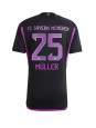 Bayern Munich Thomas Muller #25 Vieraspaita 2023-24 Lyhythihainen